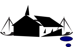 299x192 Church Building 01 Png, Svg Clip Art For Web