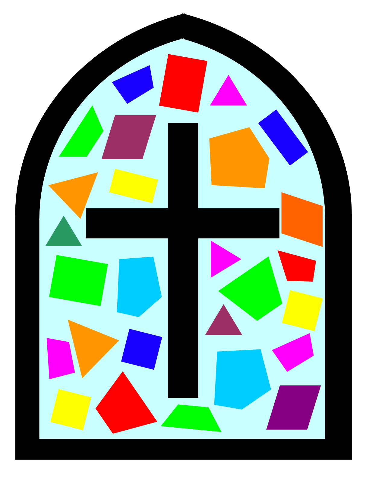 1224x1584 Stained Glass Clip Art Many Interesting Cliparts
