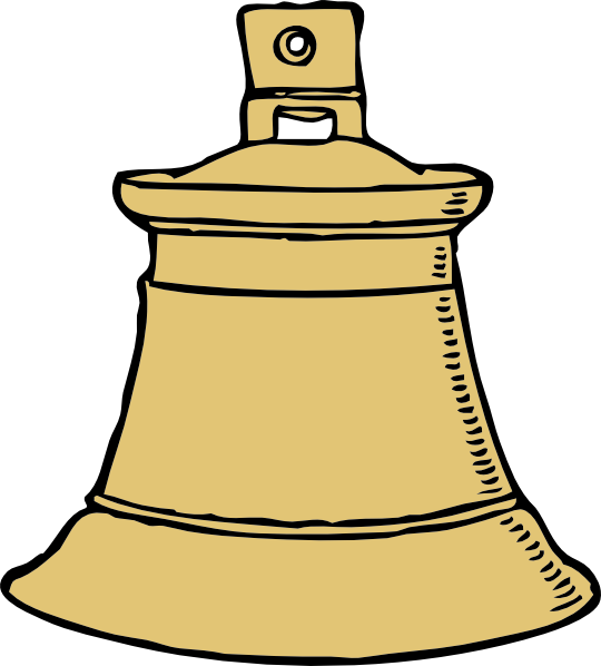 540x598 Church Bell Clipart