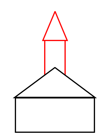 350x450 Drawing A Cartoon Church