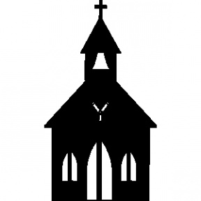 288x288 Steeple Clipart Church Doors
