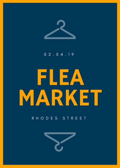 392x550 Yard Sale Flyer Templates