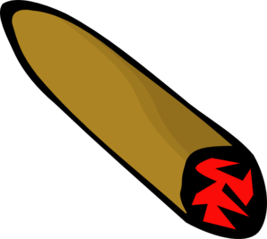 299x267 Long Cigar Clip Art