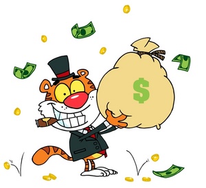 300x274 Wealthy Clipart Image