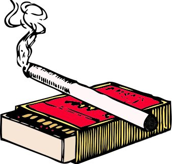 338x321 Smoke Clipart Smoking Cigarette