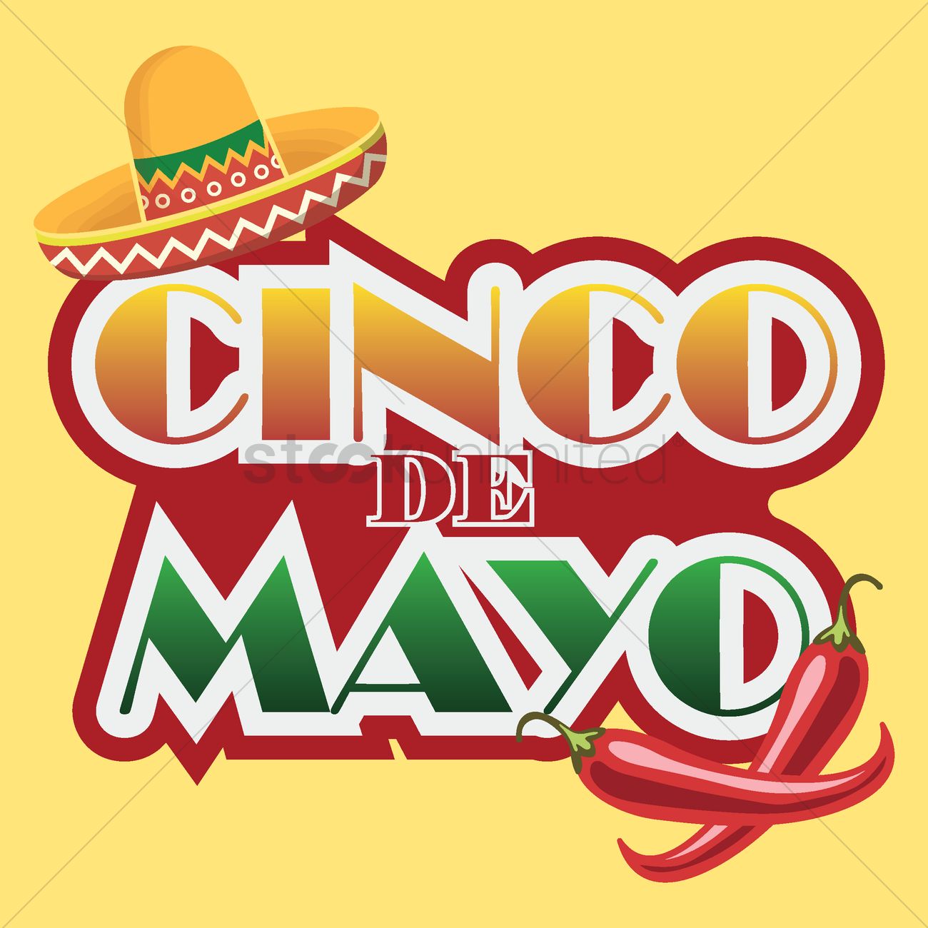 1300x1300 Cinco De Mayo Design Vector Image