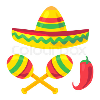 320x320 Illustration Holiday Greeting Background For Cinco De Mayo