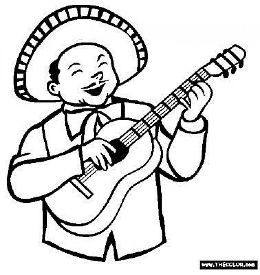 907x960 Get This Printables For Toddlers Cinco De Mayo Coloring Pages