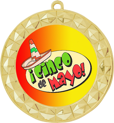 380x409 Cinco De Mayo Medal