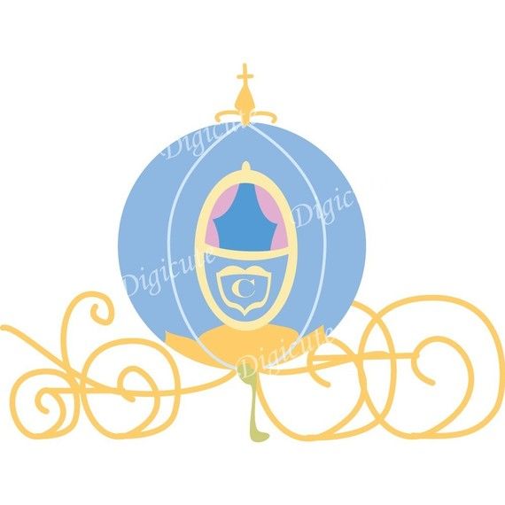 570x570 Cart Clipart Cinderella