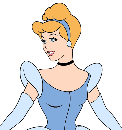 500x532 Disney Cinderella Clipart