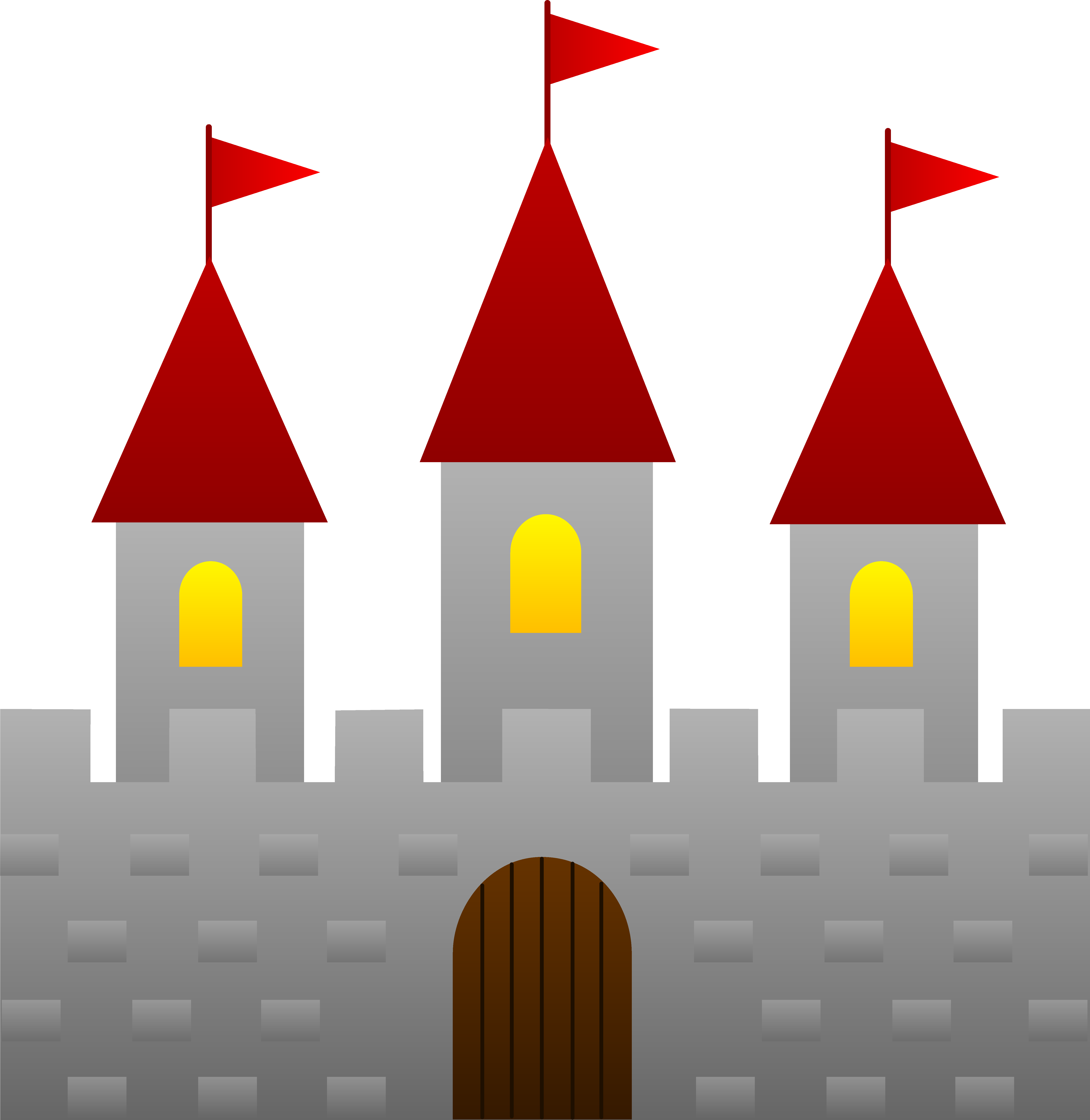 5990x6153 Castle Clipart Free