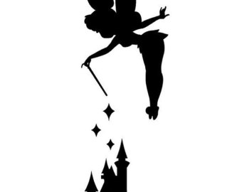 340x270 Tinkerbell Silhouette Clipart