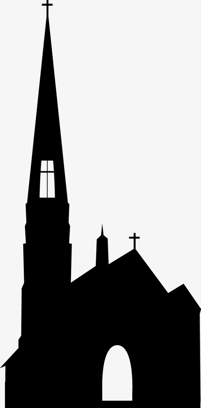 650x1320 Castle Silhouette, Haunted House, Halloween Png And Psd File