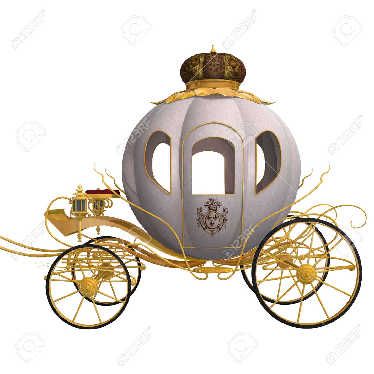 1300x1300 Cinderellas Carriage Clipart