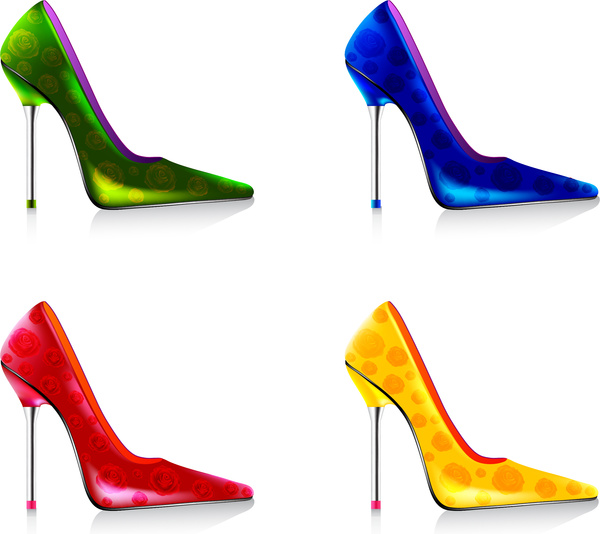 600x534 Heels Clipart Vector