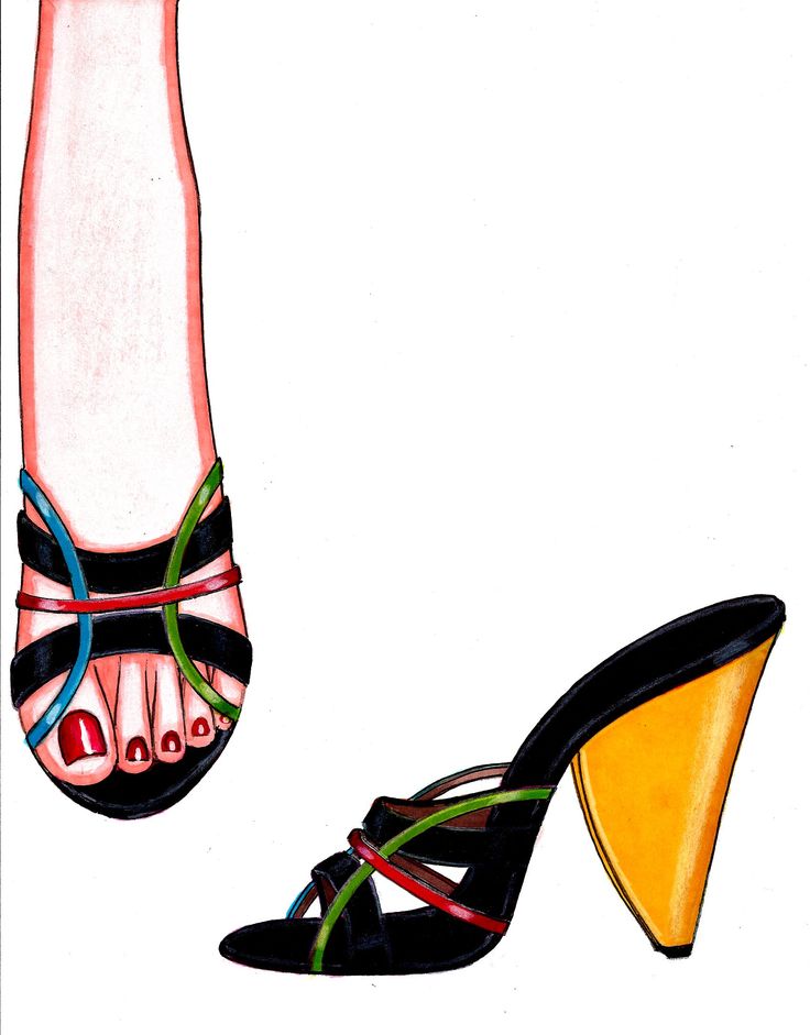 736x941 1792 Best Shoes And Handbags Drawings Images