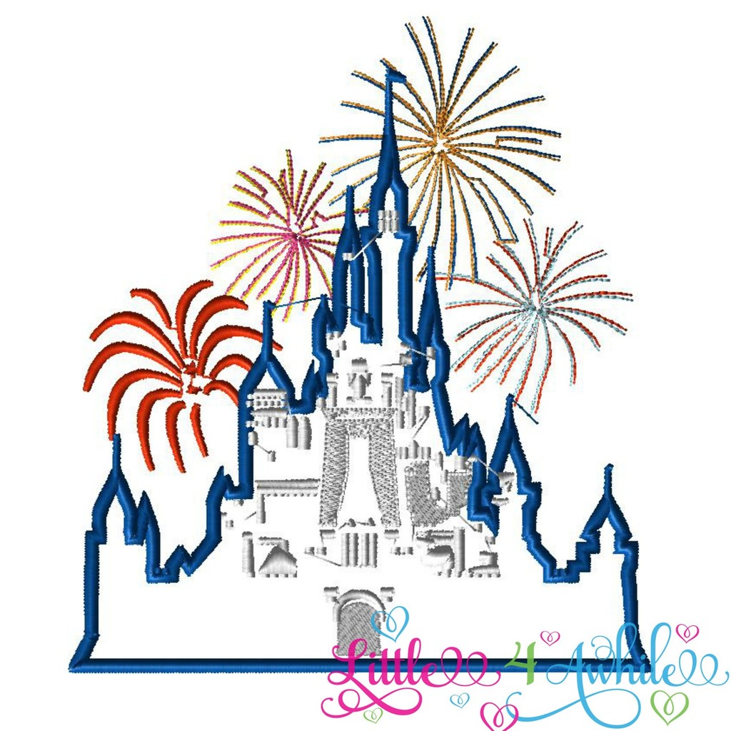 1024x1024 Fireworks Clipart Castle