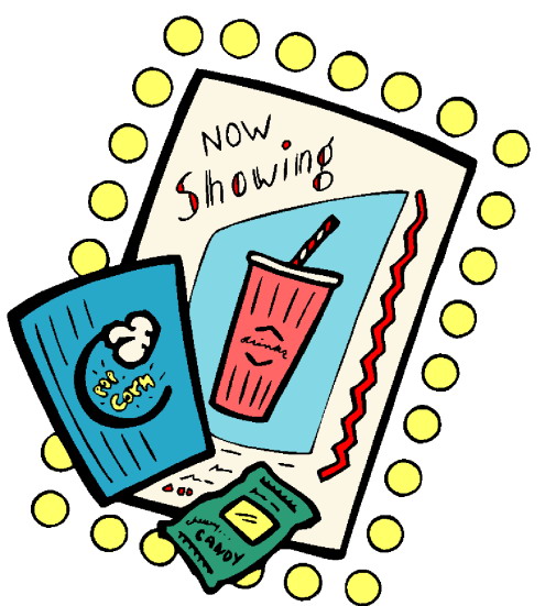 495x551 Cinema Clip Art Clipart 2