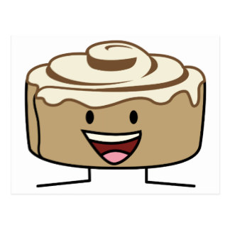 324x324 Cinnamon Bun Postcards Zazzle