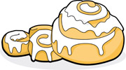 180x100 Cinnamon Roll Clip Art Many Interesting Cliparts