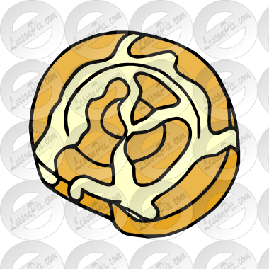 380x380 Cinnamon Roll Picture For Classroom Therapy Use