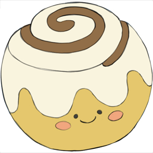 cinnamon roll squishable