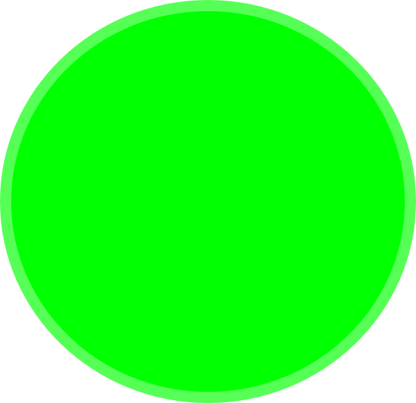 600x581 Green Circle Clipart