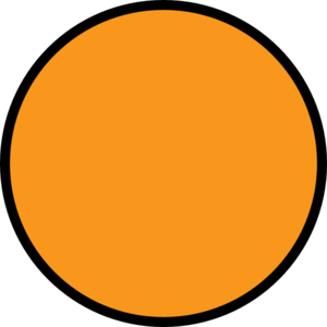 300x300 Orange Circle Clip Art