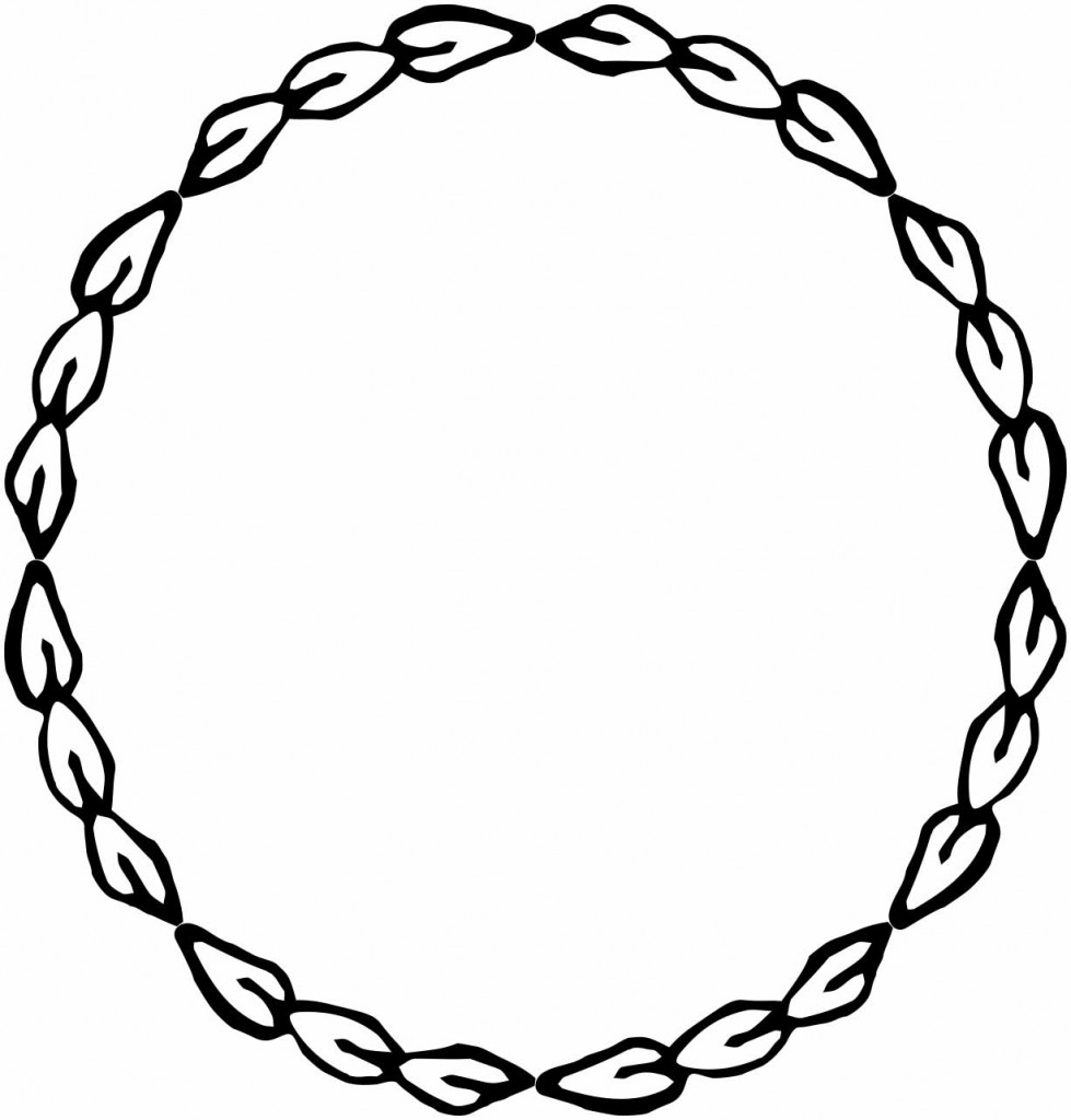 979x1024 Circle Clip Art Black And White Clipart Panda