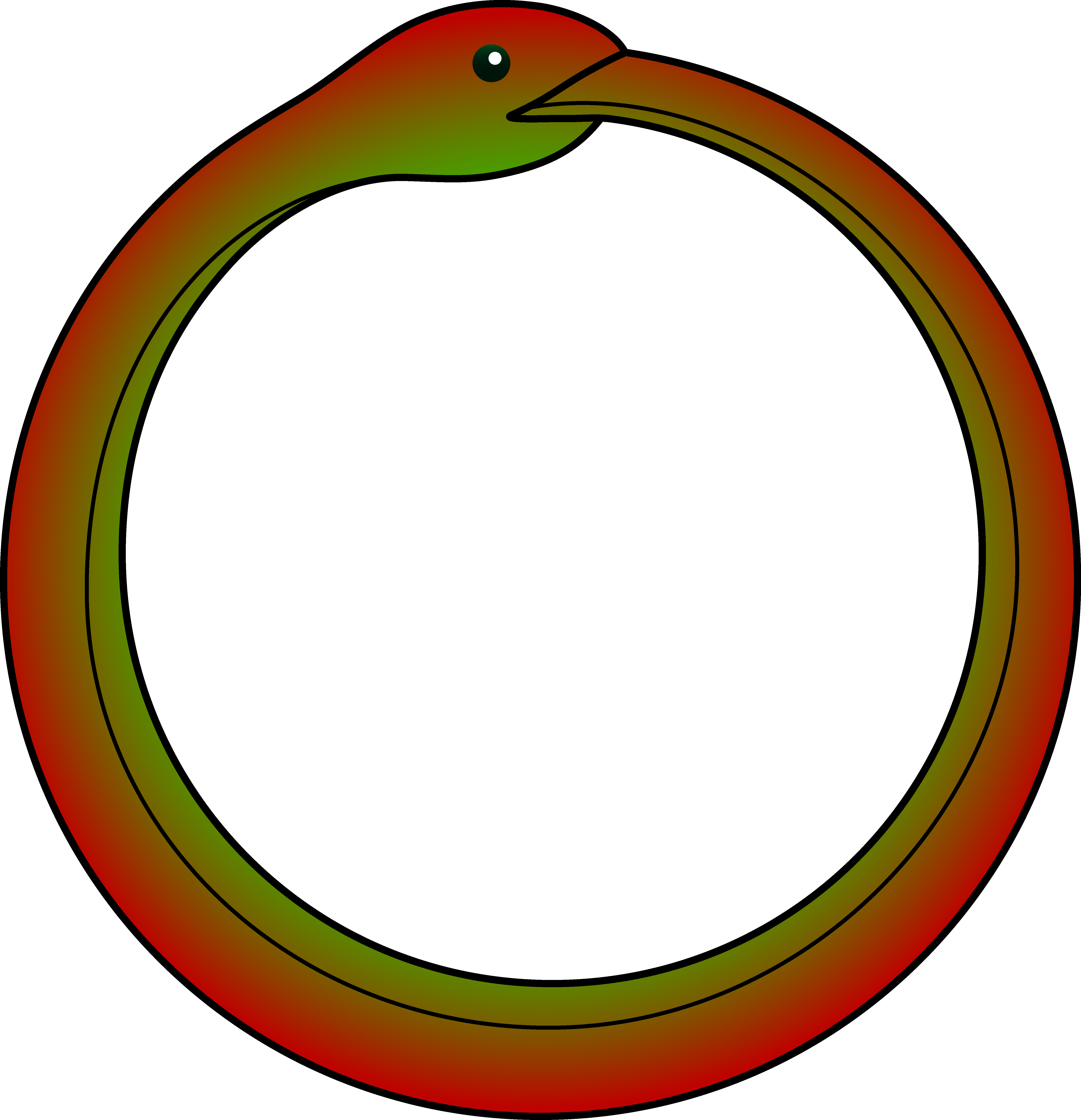 5671x5877 Ouroboros Serpent Symbol