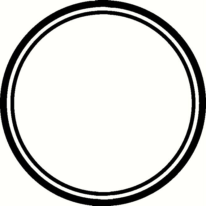 666x666 Circle Clipart Frame