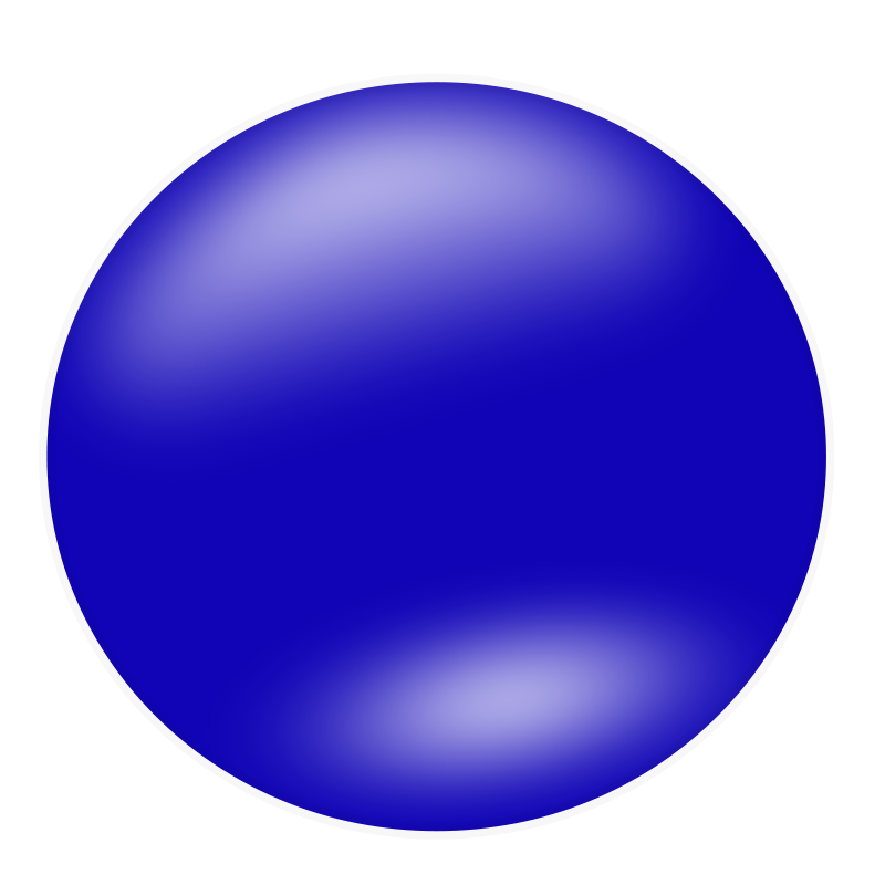 800x800 Blue Circle Clipart