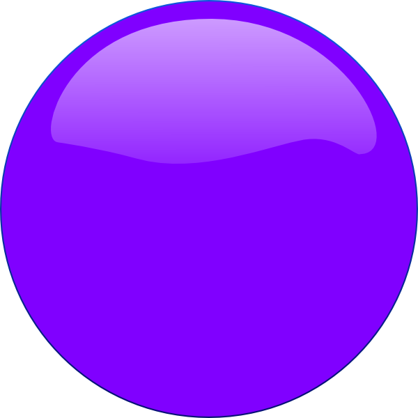 600x600 Purple Circle Icon Clip Art