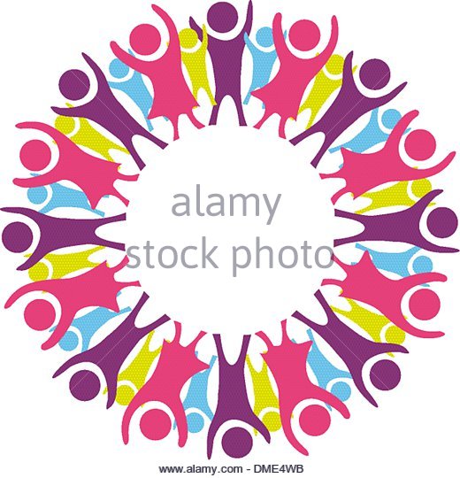 520x540 Circle Of Children Silhouette Stock Photos Amp Circle Of Children