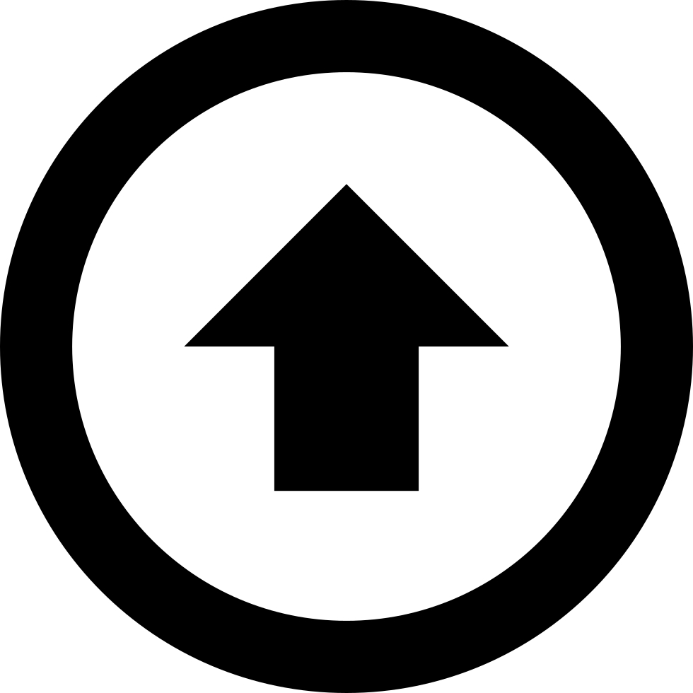 980x980 Arrow With Circle Up Svg Png Icon Free Download ( 423897