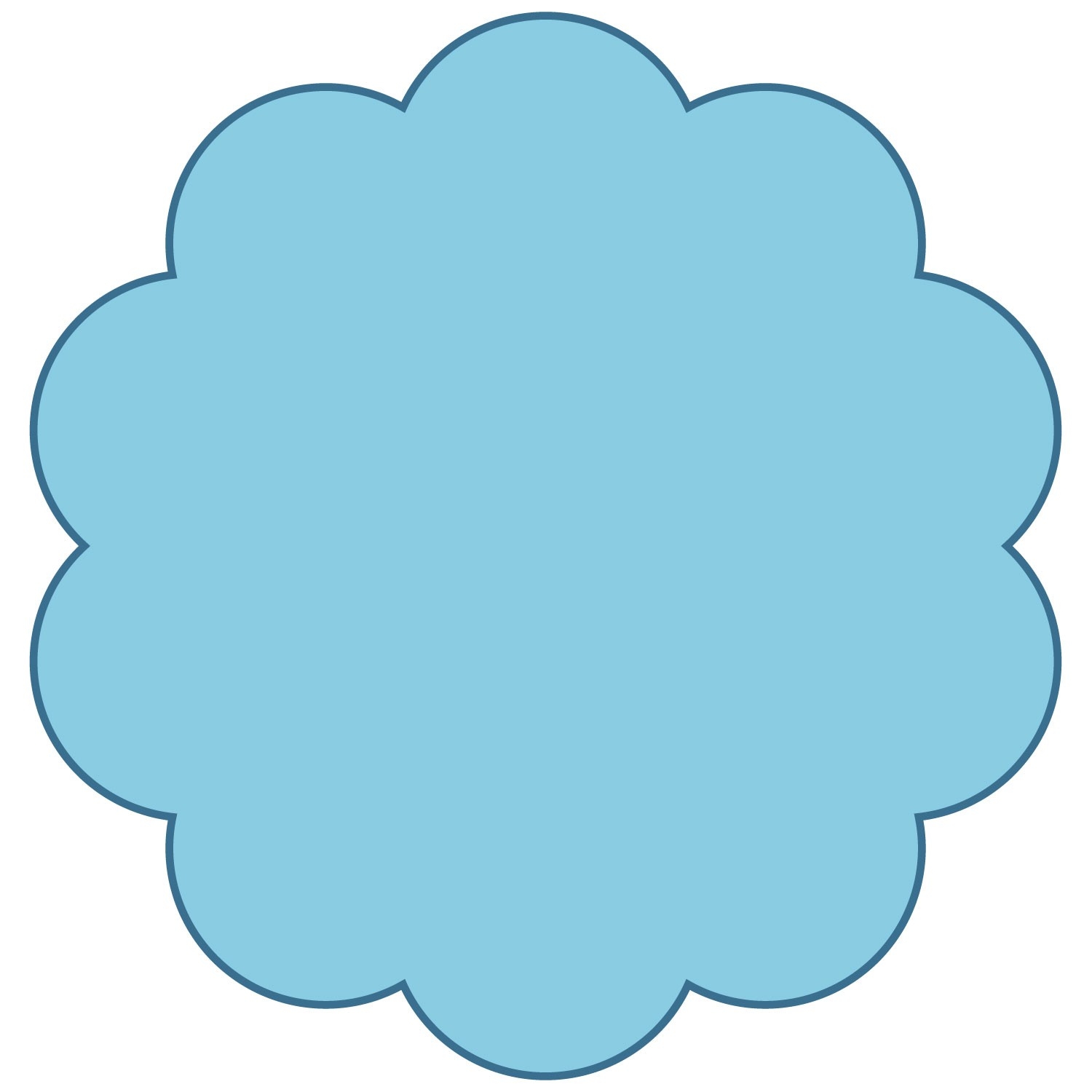 1500x1500 Circle Clipart Wavy