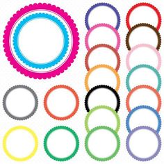 236x236 25 Light Pink Circle Frames, Circle Frame Clip Art, Round Frame
