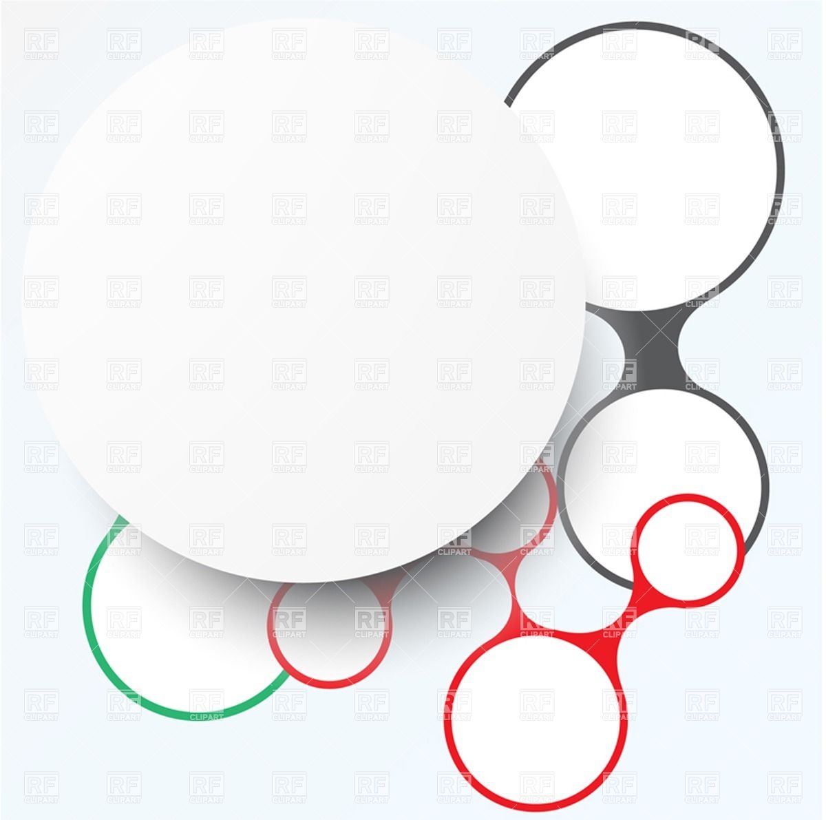 1200x1191 Paper White Circles Royalty Free Vector Clip Art Image
