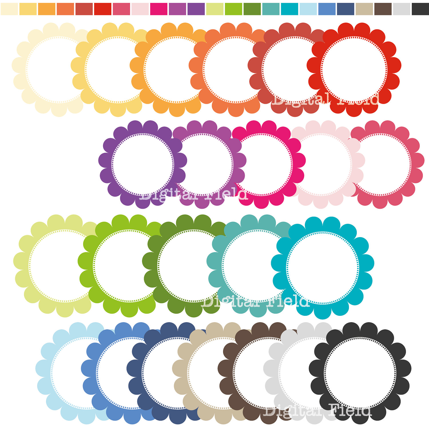 1500x1500 Scalloped Edge Circle Clip Art