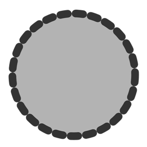 300x300 Black Circle Clip Art Cliparts