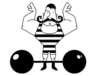 340x270 Funny Clown Clipart Etsy