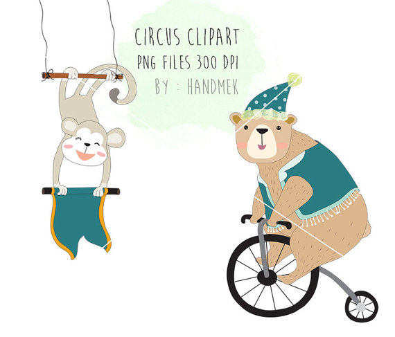 570x487 Circus Animals Clipart Cute Circus Png File 300 Dpi
