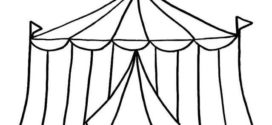 272x125 Circus Tent Clip Art