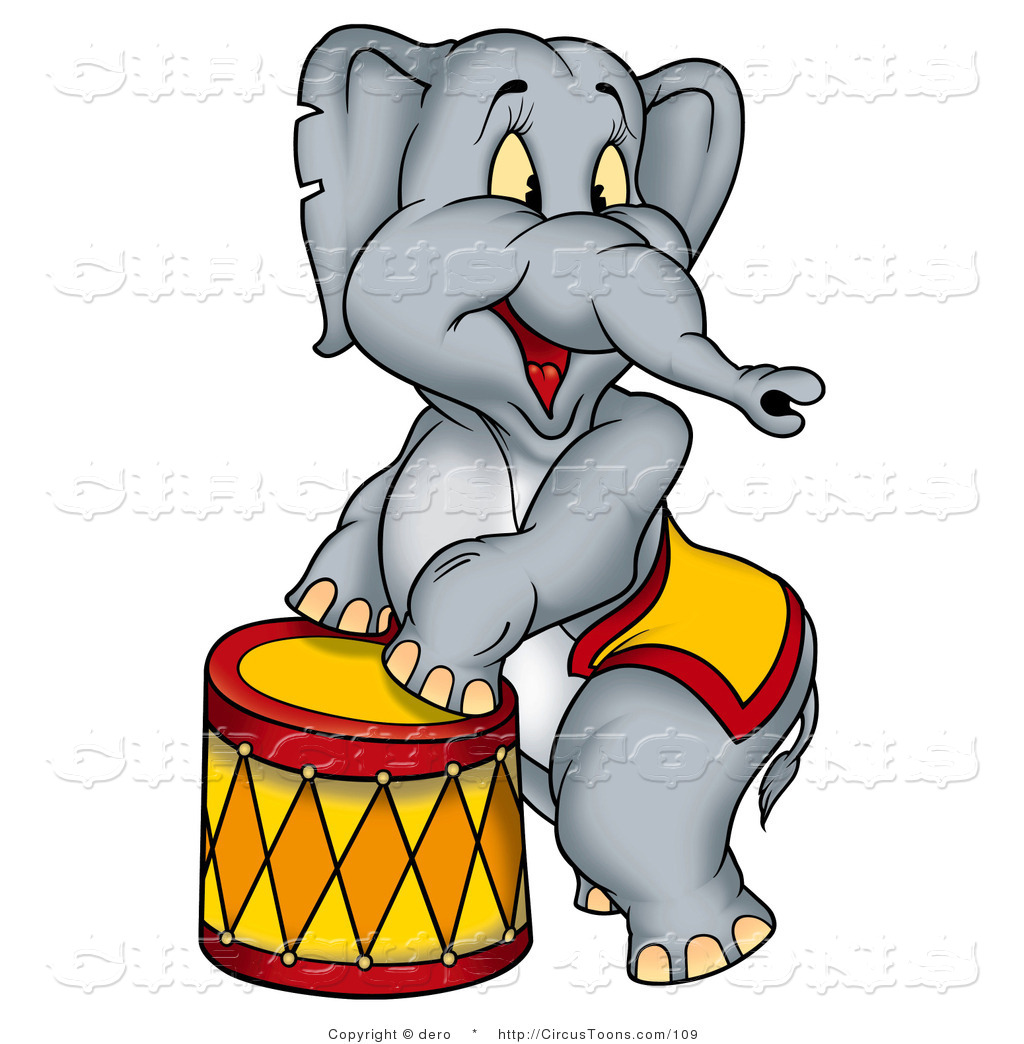 1024x1044 Circus Elephant Clipart