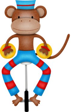 236x373 Circus Monkey Clipart