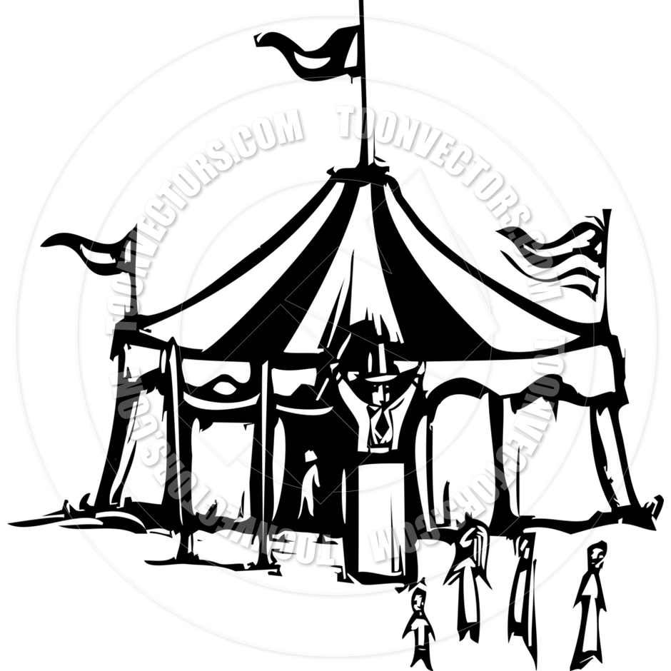 940x940 Circus Tent By Xochicalco Toon Vectors Eps