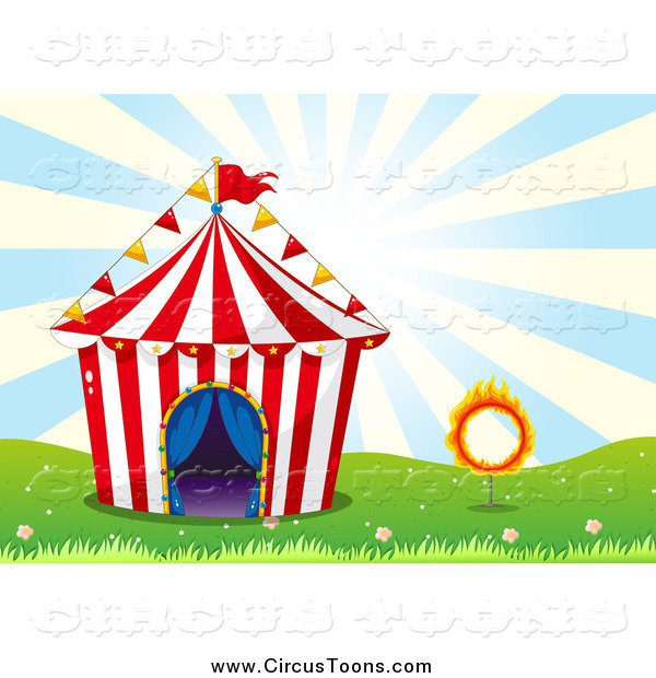 600x620 Big Top Circus Tent Clipart