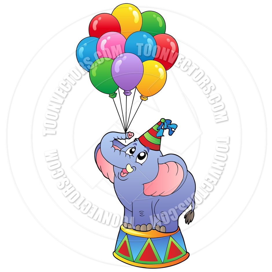 940x940 Free Circus Elephant Clipart