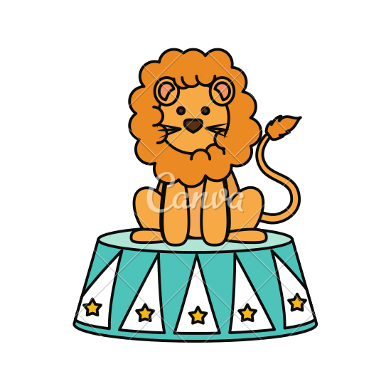 Circus Lion Clipart | Free download on ClipArtMag